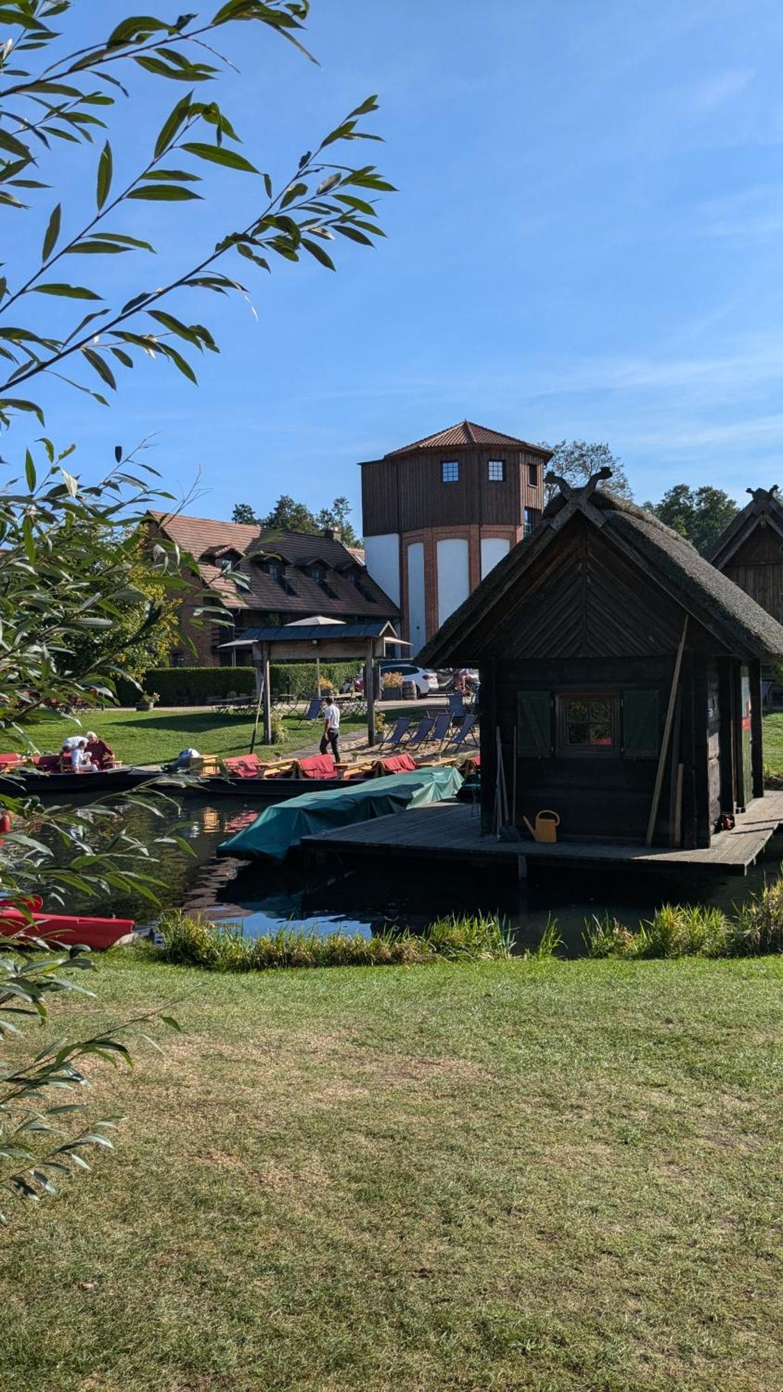 Spreewaldhaeuser Golinski Mit Kamin Am Neuendorfer See Alt Schadow Екстер'єр фото