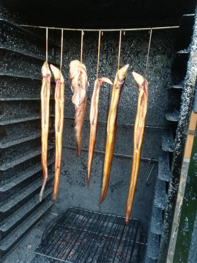 Spreewaldhaeuser Golinski Mit Kamin Am Neuendorfer See Alt Schadow Екстер'єр фото